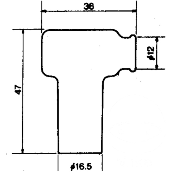 Zündkerzenstecker LB05EMH schwarz NGK