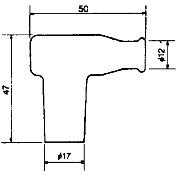 Zündkerzenstecker TB05EM-R rot NGK