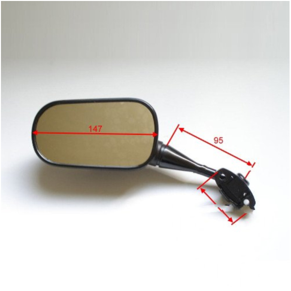 Spiegel schwarz links JMP BA19H0019BL