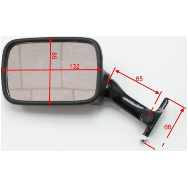 Spiegel schwarz links JMP BA19Y0009BL