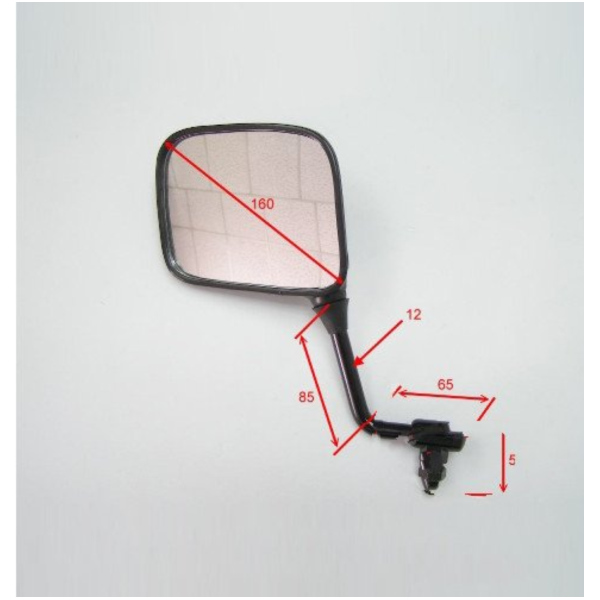 Spiegel schwarz links JMP BA19Y0002LA