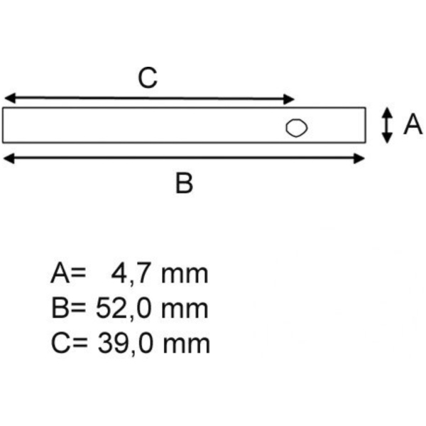 Gleitstift Satz Bremsklotz Tourmax PPS905