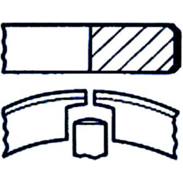 Kolbenring 41X1.5G30KP