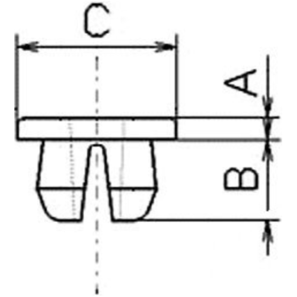 Schraube Tülle Tourmax RVTSG01