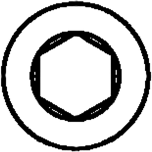 Innensechskant 10X30 912 VZ8.8