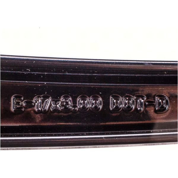 Vorderradfelge schwarz ab 99- (f. Modell mit schwarzer Tachoschnecke) - original