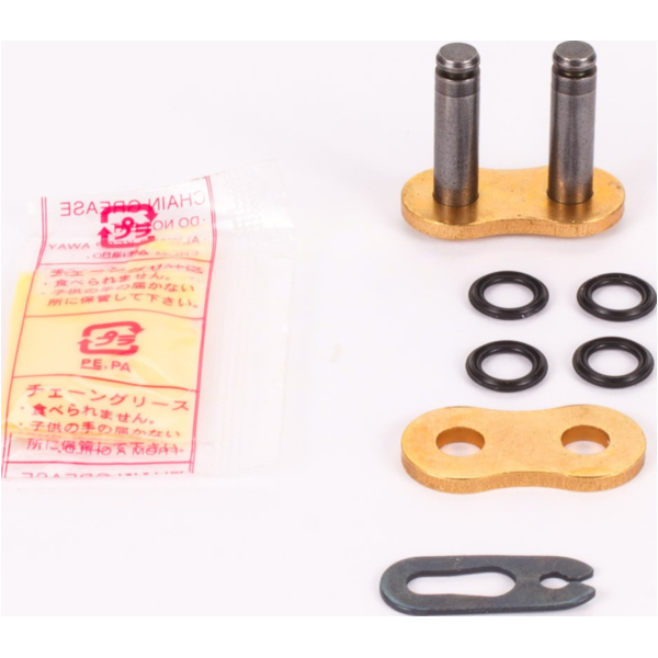 Motorradkette, Antriebskette X-Ring verstärkte Kette VX, 428, 116 G&B mit Clipschloß / nutzbar bis 22kW (30PS) / bis 500ccm