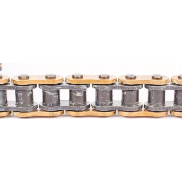 Motorradkette, Antriebskette X-Ring verstärkte Kette VX, 428, 118 G&B mit Clipschloß / nutzbar bis 22kW (30PS) / bis 250ccm