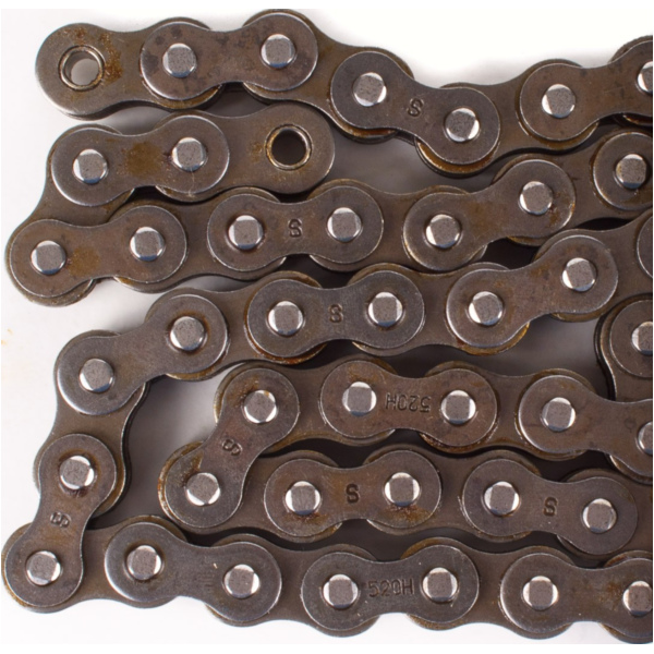 Motorradkette, Antriebskette Kette verstärkt, 520H, 128 / empfohlen bis ca. 17,65kW (24PS)