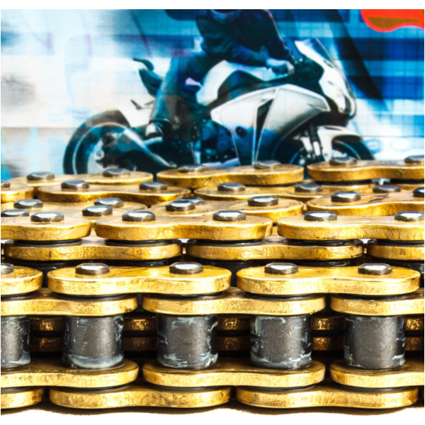 Motorradkette, Antriebskette Kette X-Ring super verstärkt ZVMX G&G, 530, 136 mit Hohlnietschloß / empfohlen ab 88kW (120PS) / bis 1300ccm