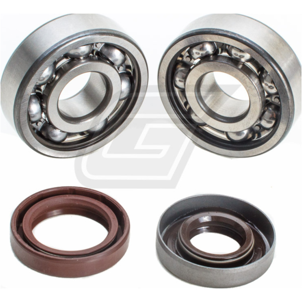 Kurbelwellenlager Satz SKF Metallkäfig für Minarelli AM