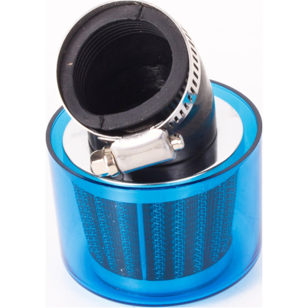 Luftfilter Air-System 35mm 45° blau