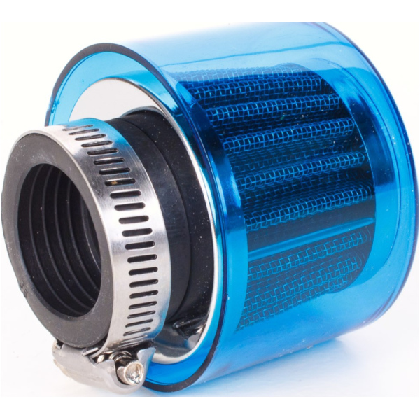 Luftfilter Air-System 35mm gerade blau