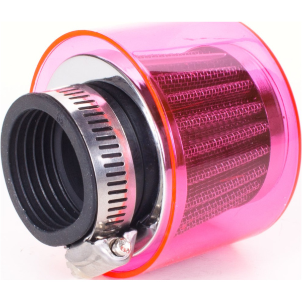 Luftfilter Air-System 38mm gerade rot
