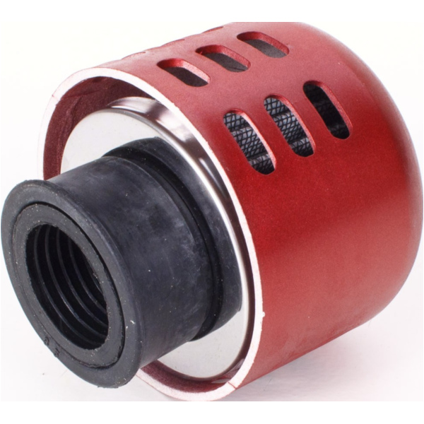 Luftfilter Powerfilter Alu Kappe 28-44mm rot
