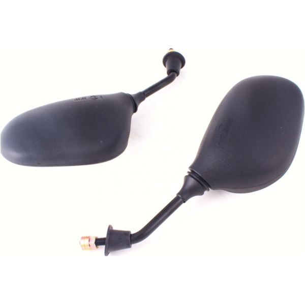 Lenkerspiegel Spiegel Set M8, rechte Seite Linksgewinde mit E-Prüfzeichen