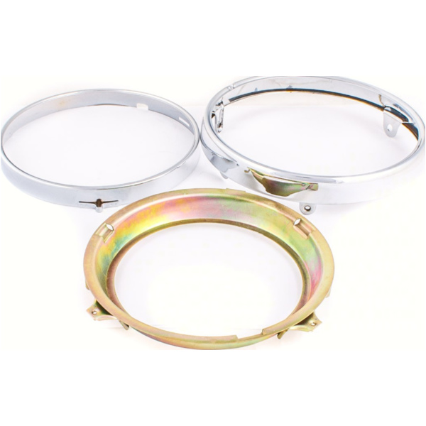 Scheinwerfergehäüse/Lampengehäuse chrom 7 Zoll universal