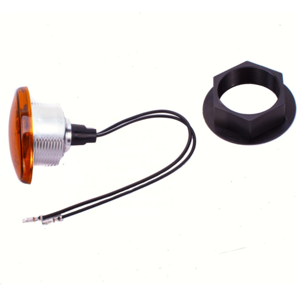 SHIN YO Mini-Verkleidungsblinker, schwarz, getönt, E-gepr., Paar