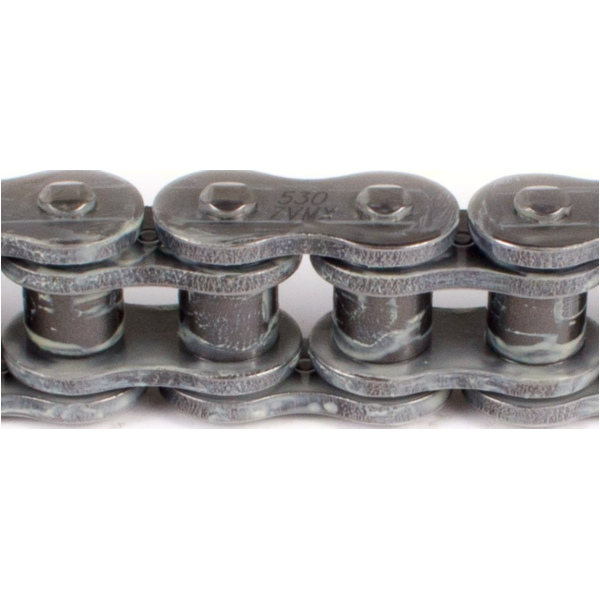 Motorradkette, Antriebskette X-Ring verstärkte Kette VX, 428, 136 Schwarz mit Clipschloß / nutzbar bis 22kW (30PS) / bis 250ccm