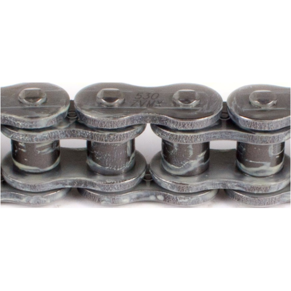 Motorradkette, Antriebskette X-Ring verstärkte Kette VX, 428, 146 Schwarz mit Clipschloß / nutzbar bis 22kW (30PS) / bis 250ccm