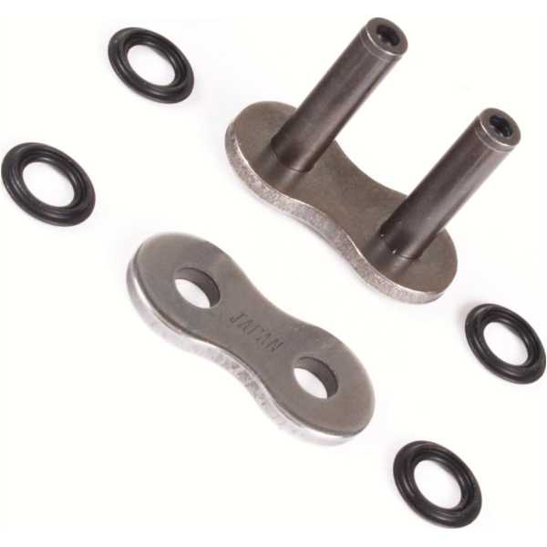 Motorradkette, Antriebskette X-Ring verstärkte Kette VX, 428, 146 Schwarz mit Clipschloß / nutzbar bis 22kW (30PS) / bis 250ccm