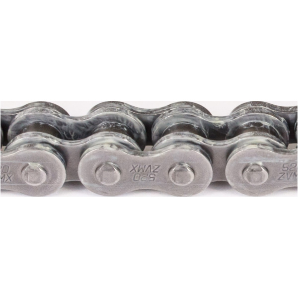 Motorradkette, Antriebskette Kette X-Ring super verstärkt ZVMX Schwarz, 520, 108 mit Hohlnietschloß / empfohlen ab 88kW (120PS) / bis 1000ccm