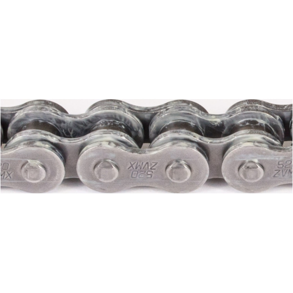 Motorradkette, Antriebskette Kette X-Ring super verstärkt ZVMX Schwarz, 520, 110 mit Hohlnietschloß / empfohlen ab 88kW (120PS) / bis 1000ccm