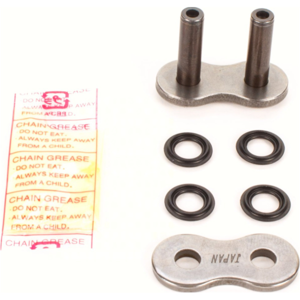 Motorradkette, Antriebskette Kette X-Ring super verstärkt ZVMX Schwarz, 525, 114 mit Hohlnietschloß / empfohlen ab 88kW (120PS) / bis 1100ccm