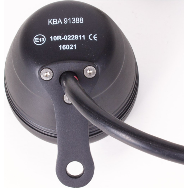 Geschwindigkeitsmesser, Anzeigeeinheit ACE-2853AS - Tachometer und Drehzahlmesser mit Kraftstoffanzeige, Alu-Gehäuse-schwarz