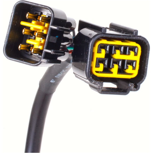 Geschwindigkeitsmesser, Anzeigeeinheit ACE-2853AS - Tachometer und Drehzahlmesser mit Kraftstoffanzeige, Alu-Gehäuse-schwarz