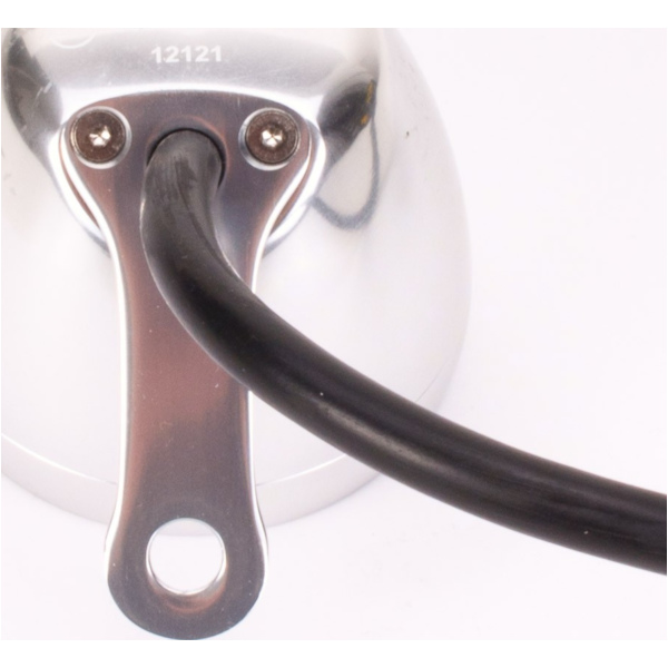 Geschwindigkeitsmesser, Anzeigeeinheit ACE-2866AP Tachometer und Drehzahlmesser Alu-poliert