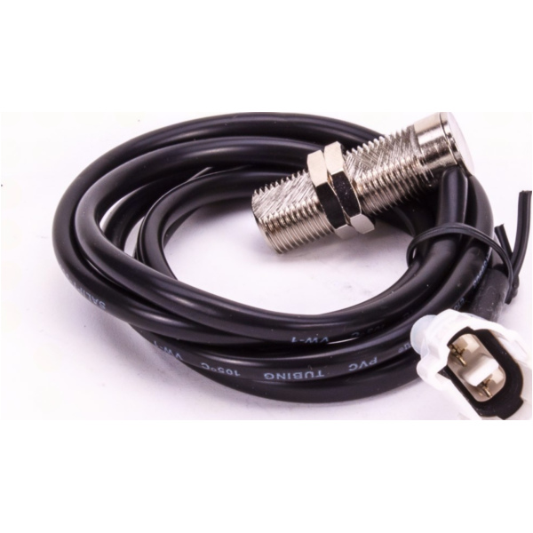 Geschwindigkeitsmesser, Anzeigeeinheit ACE-2866AS Tachometer und Drehzahlmesser Alu-Schwarz