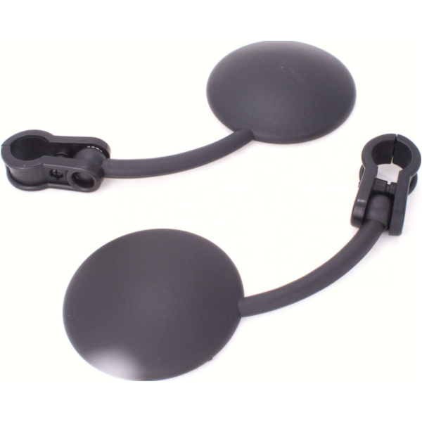 Lenkerspiegel Spiegel rechts u. links schwarz (Paar) Enduro für 22mm Lenker