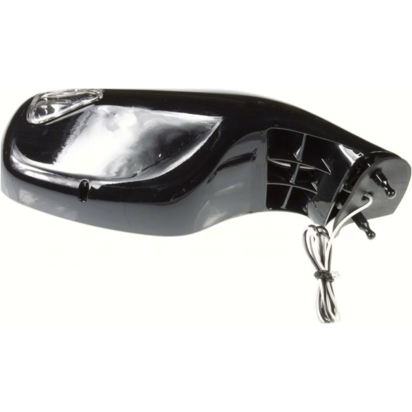 Lenkerspiegel Spiegel rechts schwarz M6 mit integr. LED Blinker