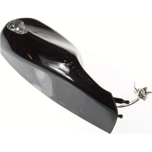 Lenkerspiegel Spiegel links schwarz M6 mit LED Blinker