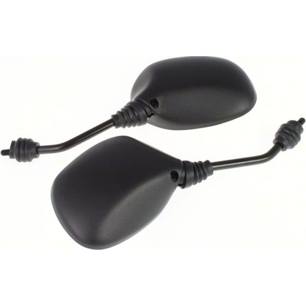 Lenkerspiegel Spiegel schwarz M8 Rechtsgewinde (Paar)