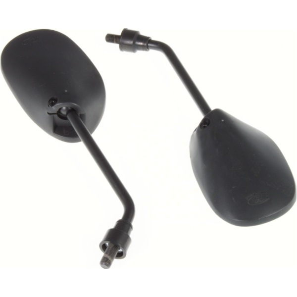 Lenkerspiegel, Lenkerendenspiegel SUKHET YONTSpiegel schwarz M10 Rechtsgewinde (Paar)