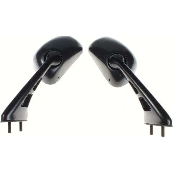 Lenkerspiegel Spiegel Sport schwarz M6 Rechtsgewinde (Set)