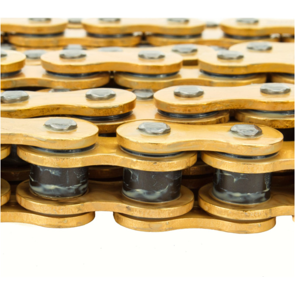 DID Kette 520 ERVT (Gold) 112 Glieder mit Clipschloß / nutzbar bis 55KW (75PS) / bis 500ccm