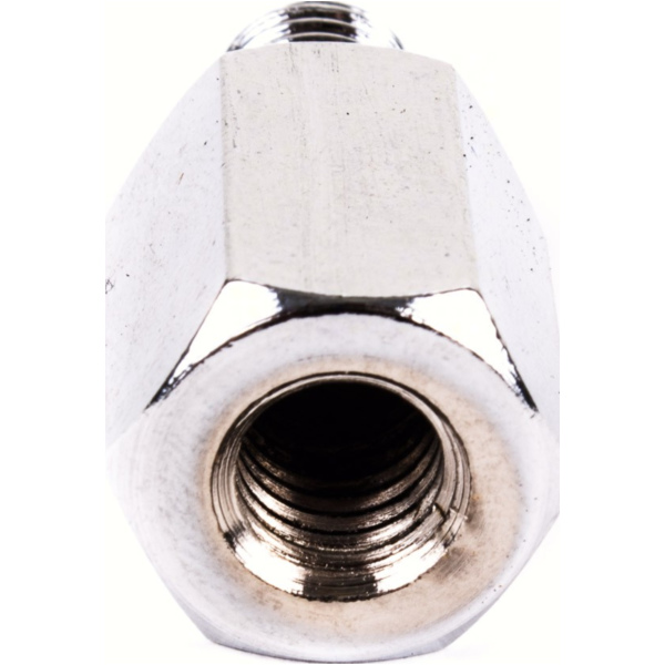 Lenkerspiegel Spiegeladapter 8 mm Aussengewinde linksgew./ 8 mm Innengewinde (Spiegel) rechtsgew. Chrom