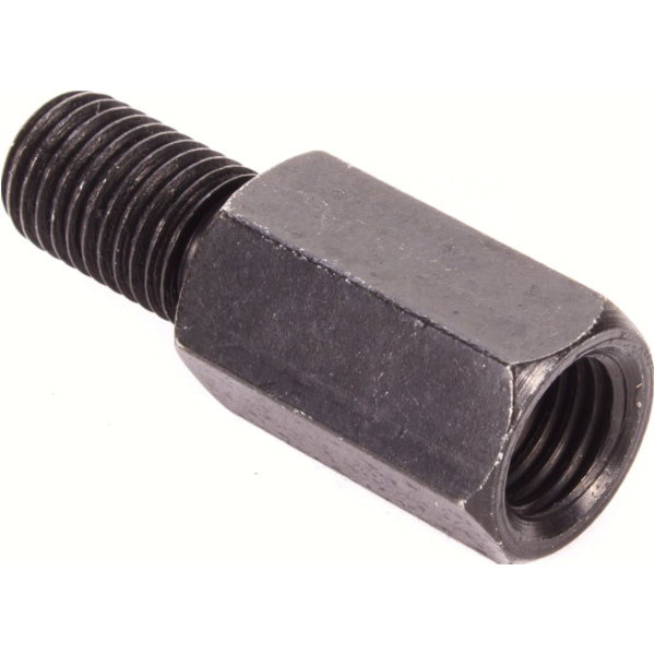 Lenkerspiegel Spiegeladapter 10mm Aussengewinde linksgew./ 10 mm Innengewinde (Spiegel) linksgew. Schwarz