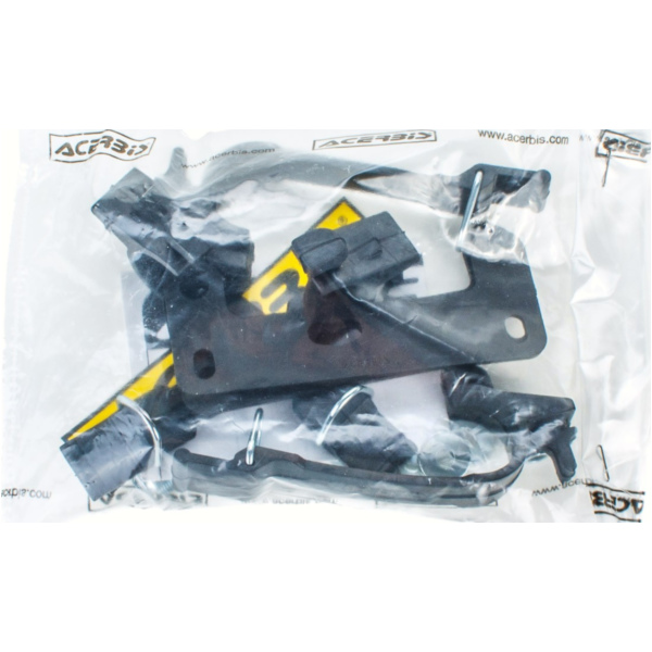 Enduro Lampenmaske mit Scheinwerfer schwarz ECE