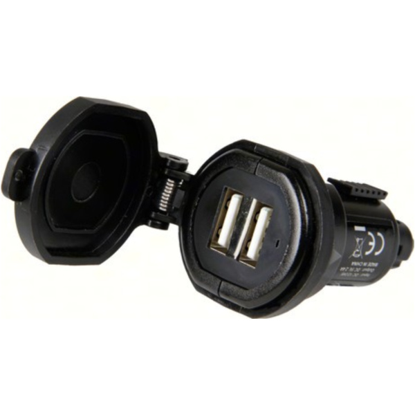 DIN-TECH 2 Doppel DIN-Stecker 2700MA, Universale Schnellladung 12/32V