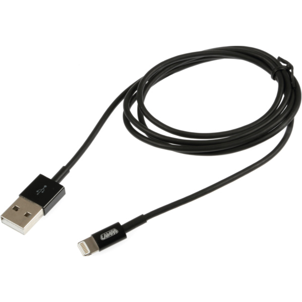 Lightning MFI-Kabel/Ladekabel für Apple 1M, schwarz (Laden und Synchronisieren)