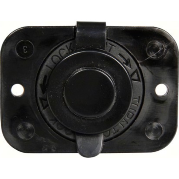 Ext-1 Stromanschluss, Einbaumontage, 12/24V