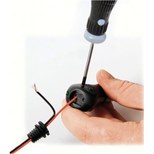 Stecker für Zigarrenanzünder mit Schnellanschluss, 12/24V