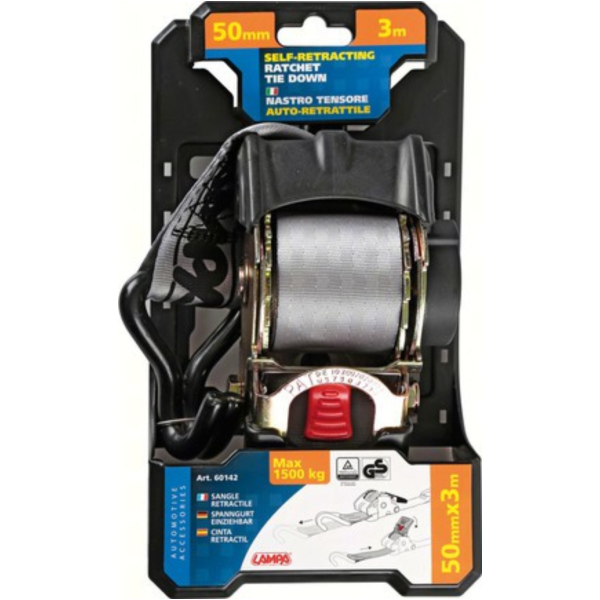 Spanngurt-Zugratsche 5x300cm bis 1500Kg