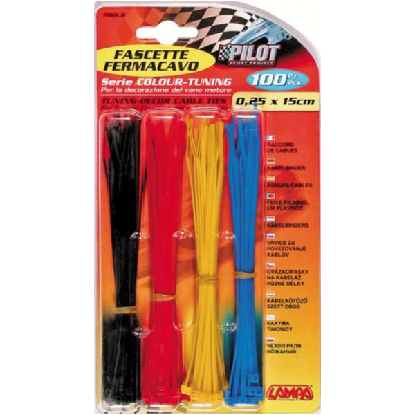 Kabelbinder 100 Stk., 15X0,25CM.