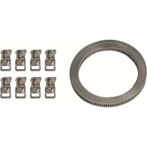 Kit Stahlband 8MMX3M aus Edelstahl