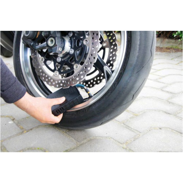 Taschenkompressor (120 PSI/8 Bar) mit LED-Taschenlampe